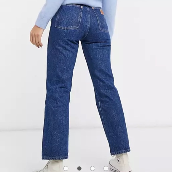 Wrangler Jeans Wrangler Wild West High Rise Straight Leg Jeans Poshmark